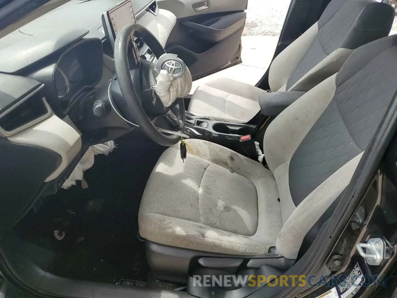 7 fotografías del automóvil dañado JTDEPRAEXLJ060124 TOYOTA COROLLA 2020