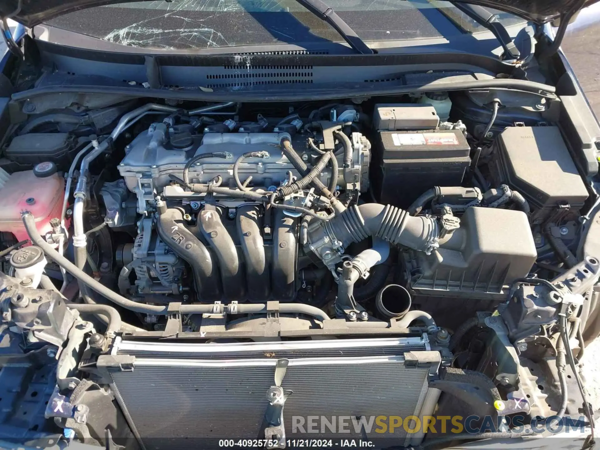 10 fotografías del automóvil dañado JTDEPRAEXLJ066876 TOYOTA COROLLA 2020