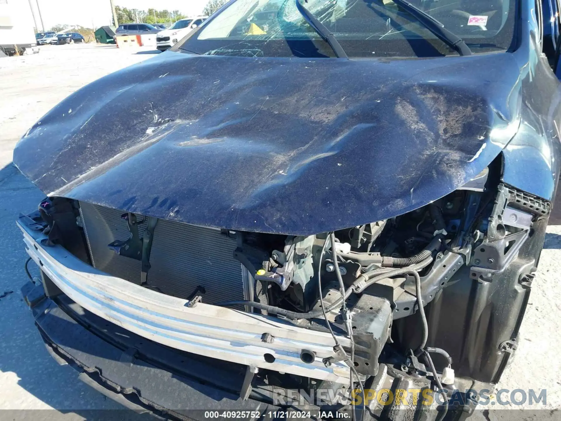 6 fotografías del automóvil dañado JTDEPRAEXLJ066876 TOYOTA COROLLA 2020