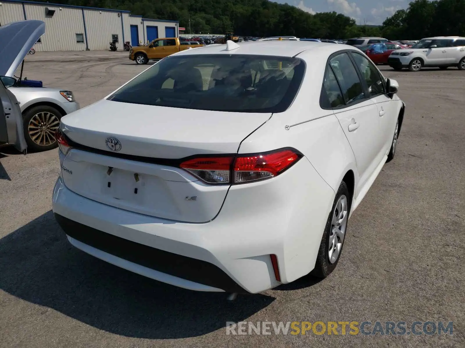 4 fotografías del automóvil dañado JTDEPRAEXLJ070023 TOYOTA COROLLA 2020
