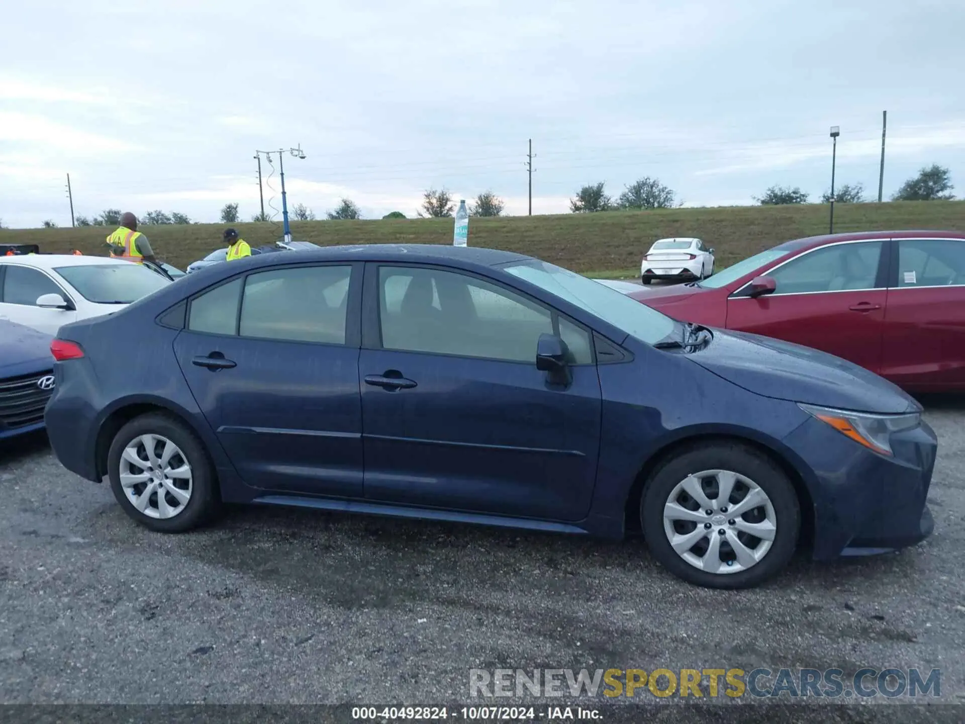 14 fotografías del automóvil dañado JTDEPRAEXLJ075366 TOYOTA COROLLA 2020