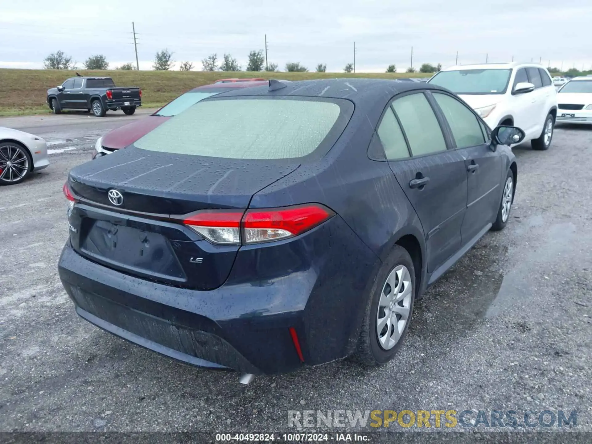 4 fotografías del automóvil dañado JTDEPRAEXLJ075366 TOYOTA COROLLA 2020