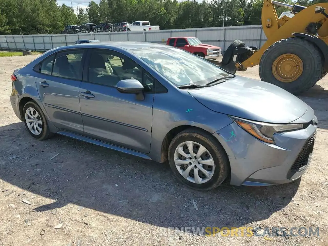 4 fotografías del automóvil dañado JTDEPRAEXLJ075724 TOYOTA COROLLA 2020