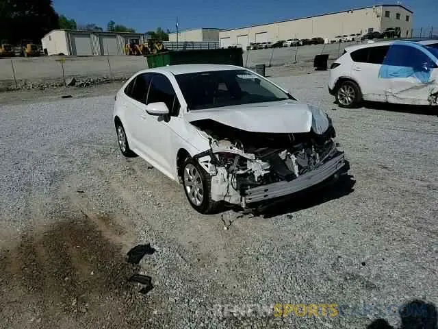 11 fotografías del automóvil dañado JTDEPRAEXLJ078476 TOYOTA COROLLA 2020