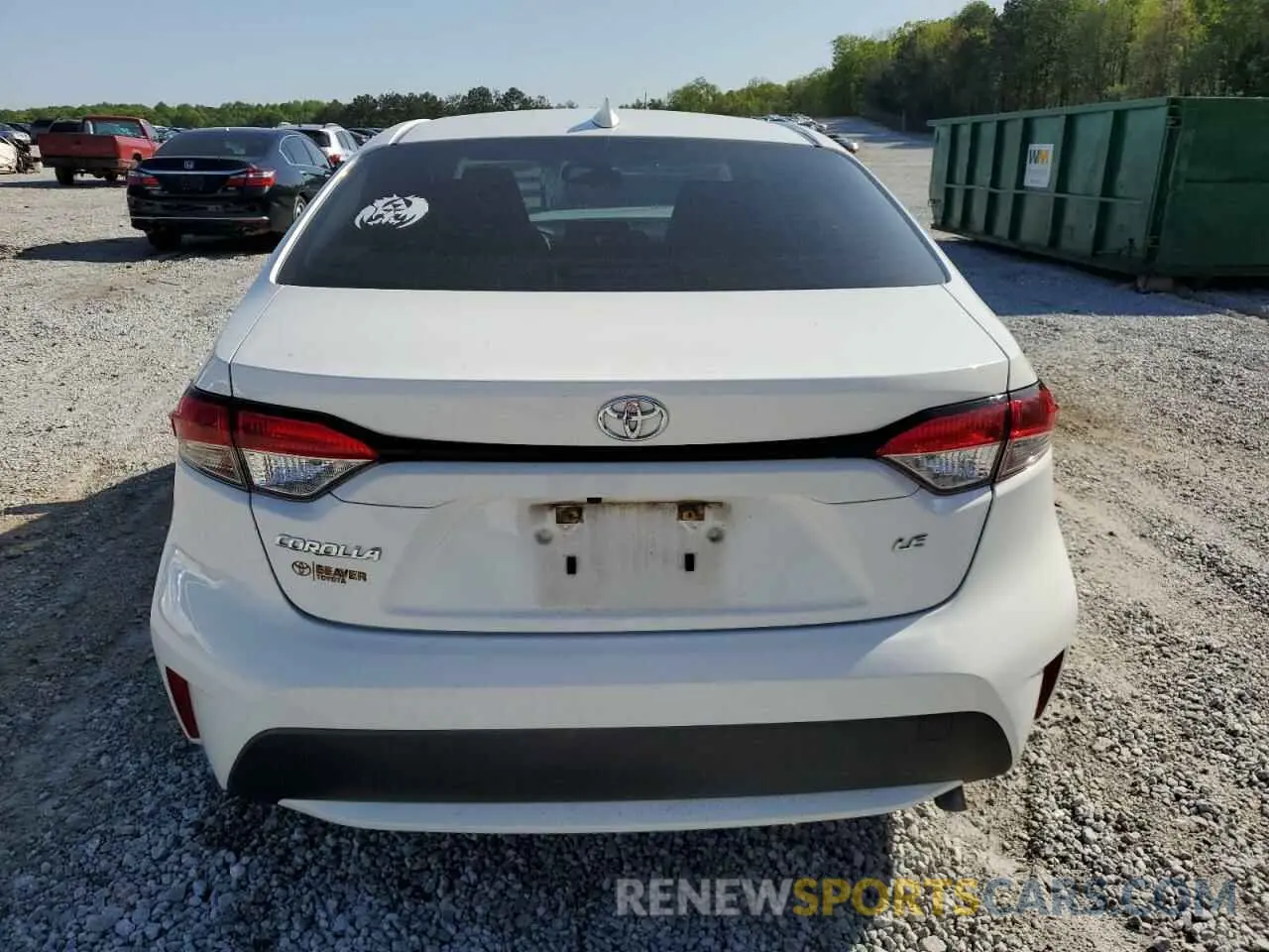 6 fotografías del automóvil dañado JTDEPRAEXLJ078476 TOYOTA COROLLA 2020
