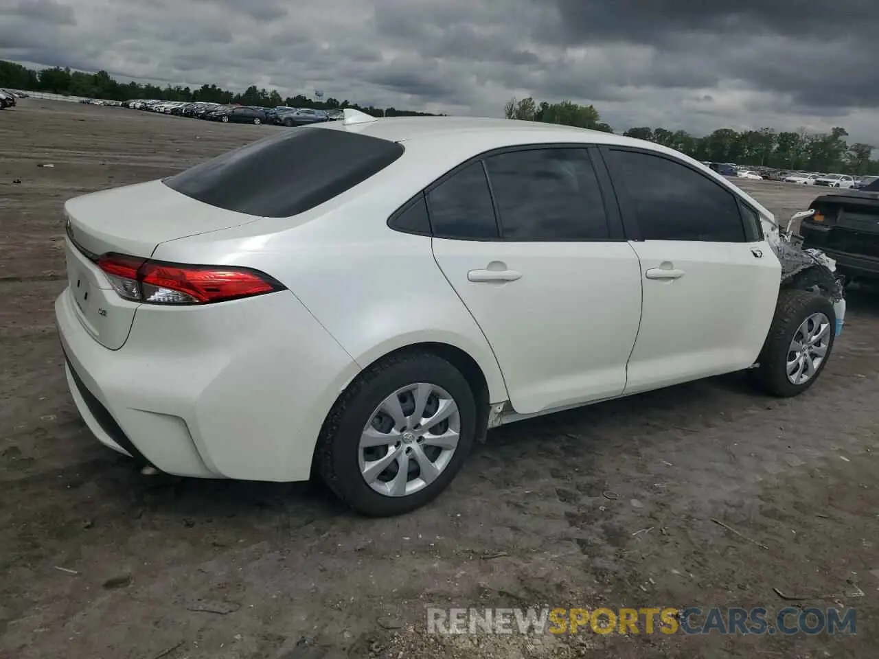 3 fotografías del automóvil dañado JTDEPRAEXLJ081524 TOYOTA COROLLA 2020