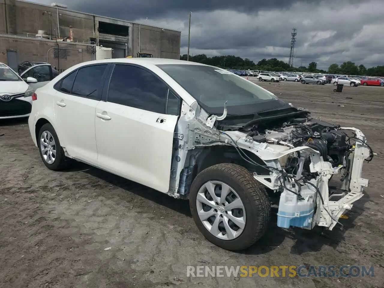 4 fotografías del automóvil dañado JTDEPRAEXLJ081524 TOYOTA COROLLA 2020