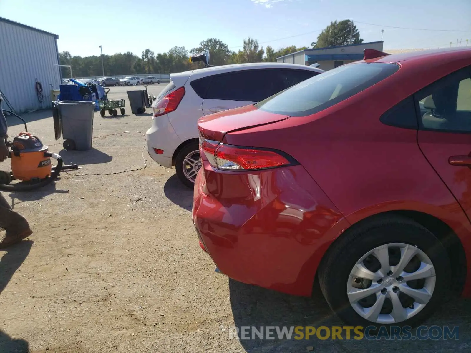 9 fotografías del automóvil dañado JTDEPRAEXLJ083869 TOYOTA COROLLA 2020