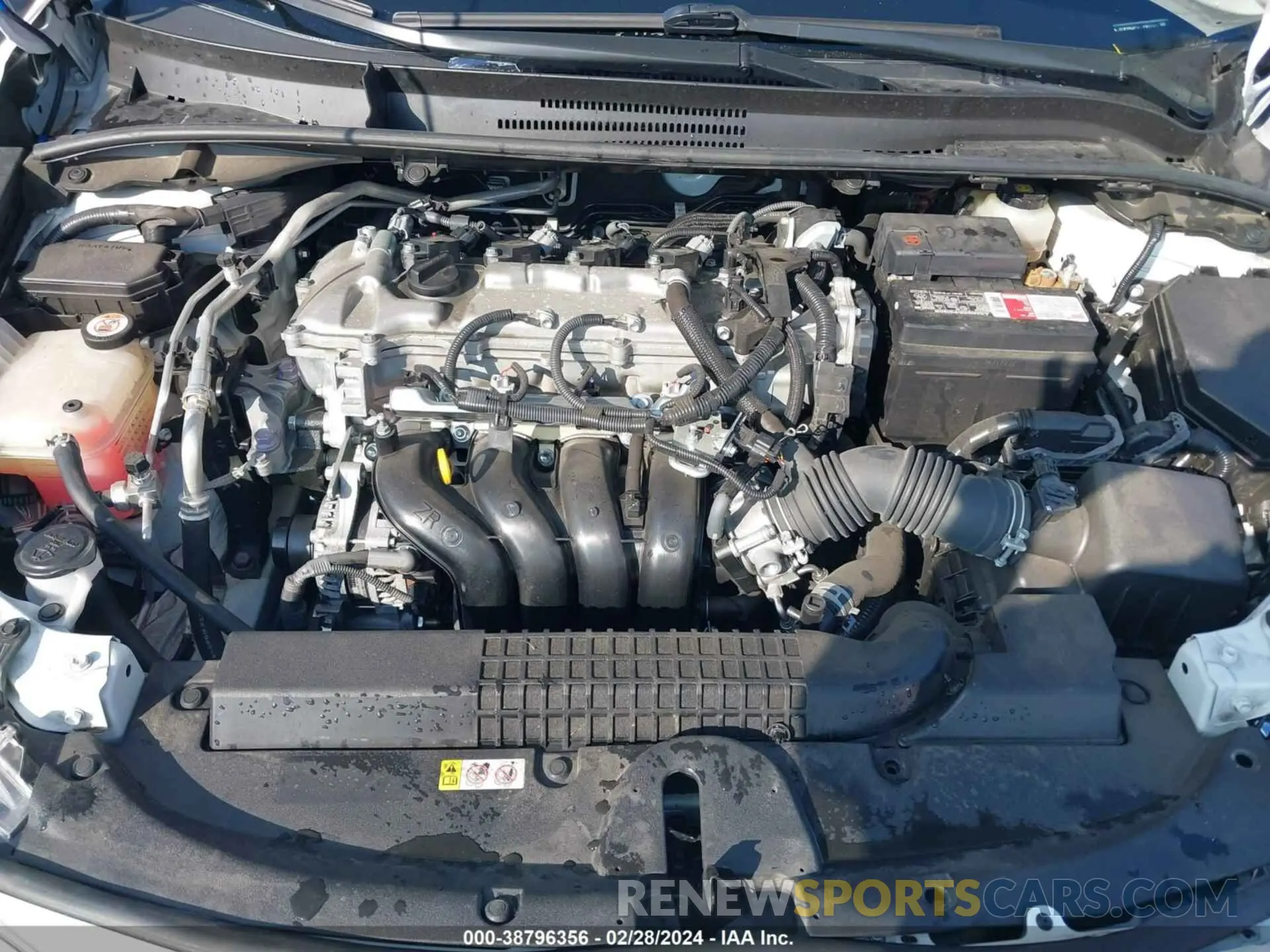 10 fotografías del automóvil dañado JTDEPRAEXLJ087341 TOYOTA COROLLA 2020