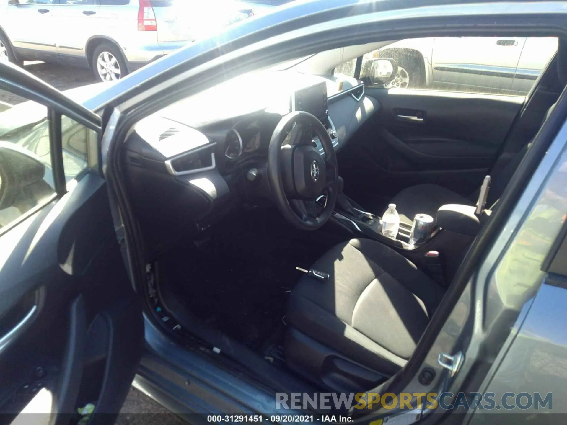 5 fotografías del automóvil dañado JTDEPRAEXLJ087775 TOYOTA COROLLA 2020