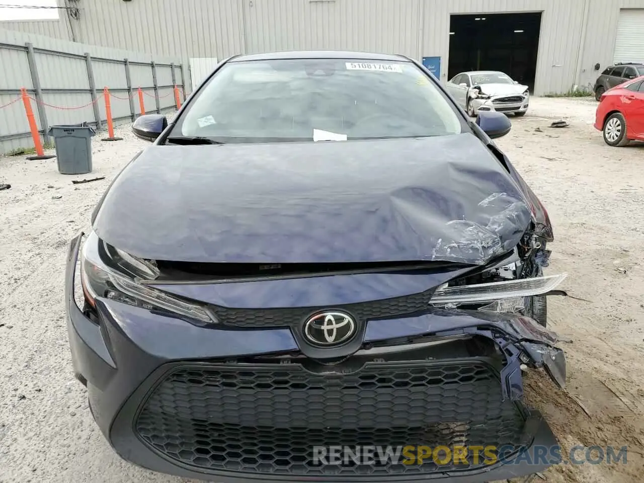 5 fotografías del automóvil dañado JTDEPRAEXLJ089767 TOYOTA COROLLA 2020