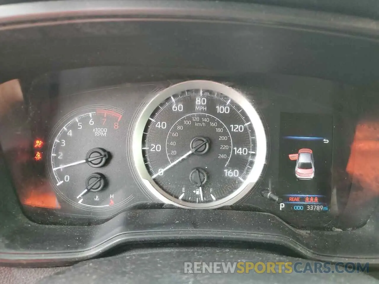 9 fotografías del automóvil dañado JTDEPRAEXLJ089767 TOYOTA COROLLA 2020