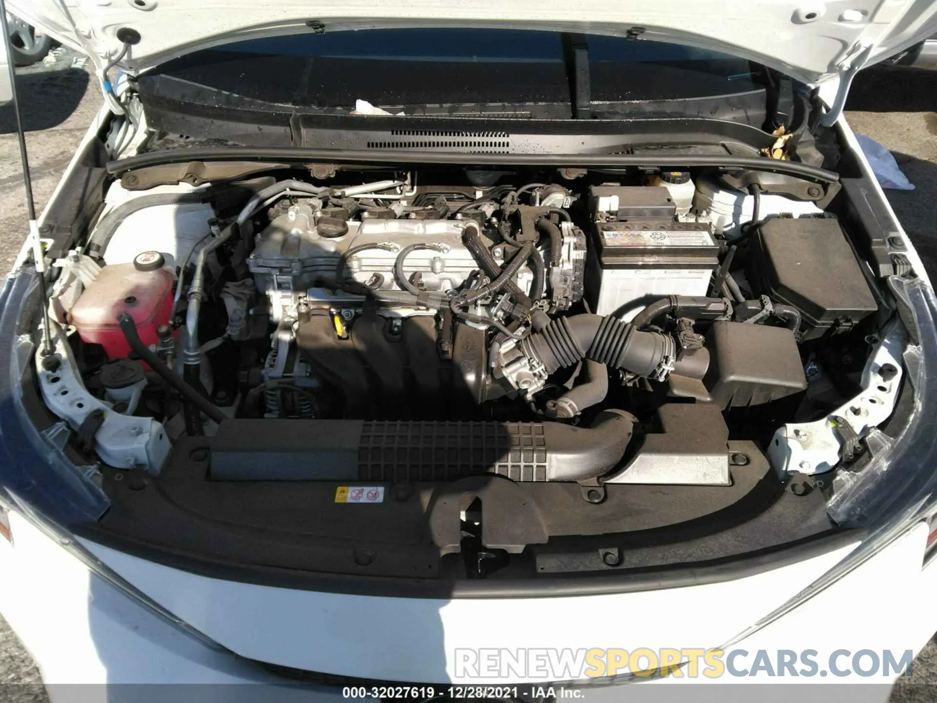 10 fotografías del automóvil dañado JTDEPRAEXLJ093107 TOYOTA COROLLA 2020