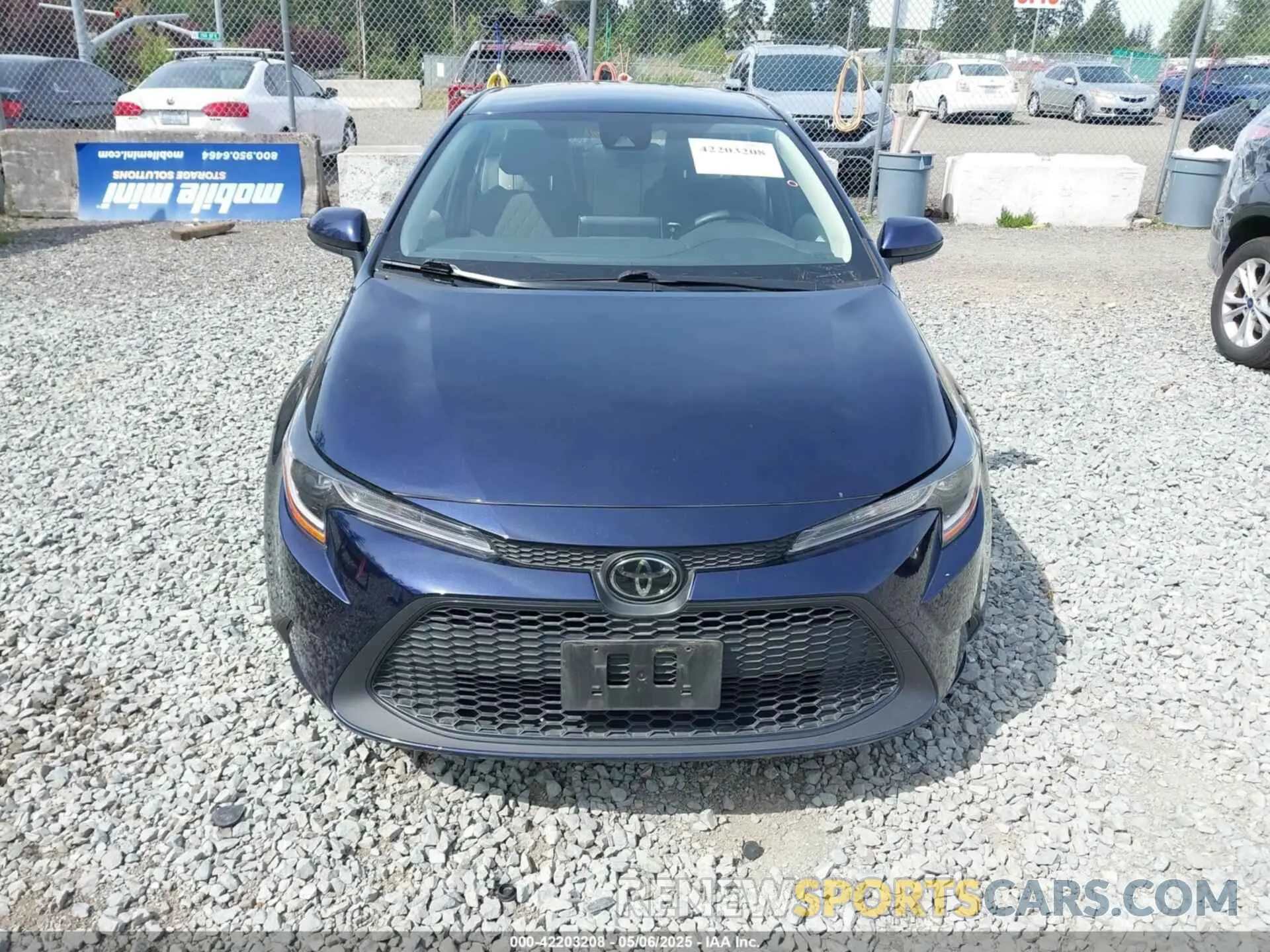 12 fotografías del automóvil dañado JTDEPRAEXLJ100881 TOYOTA COROLLA 2020