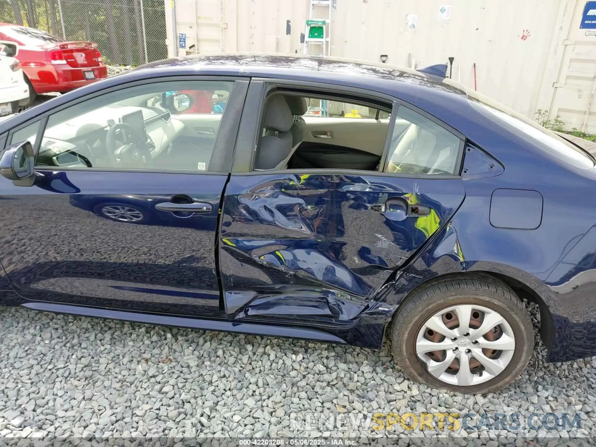 6 fotografías del automóvil dañado JTDEPRAEXLJ100881 TOYOTA COROLLA 2020