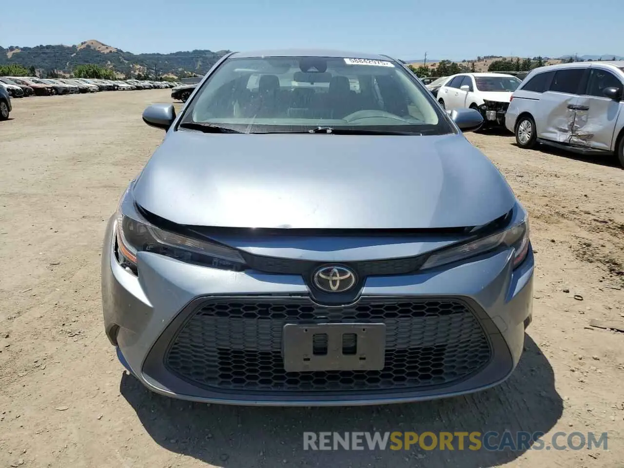5 fotografías del automóvil dañado JTDEPRAEXLJ103313 TOYOTA COROLLA 2020