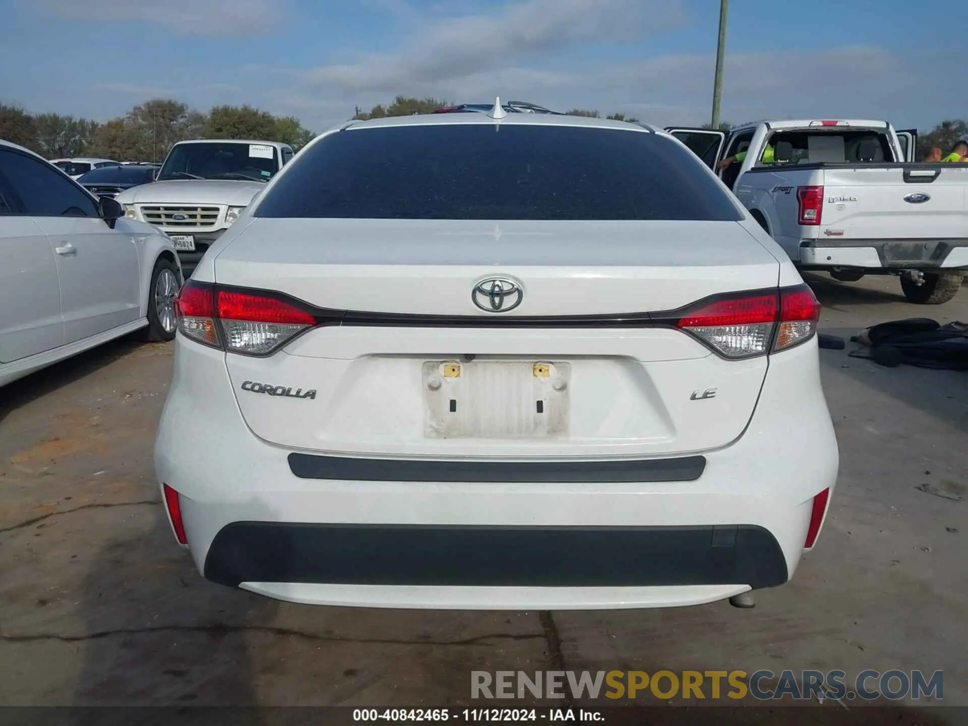 16 fotografías del automóvil dañado JTDEPRAEXLJ103330 TOYOTA COROLLA 2020