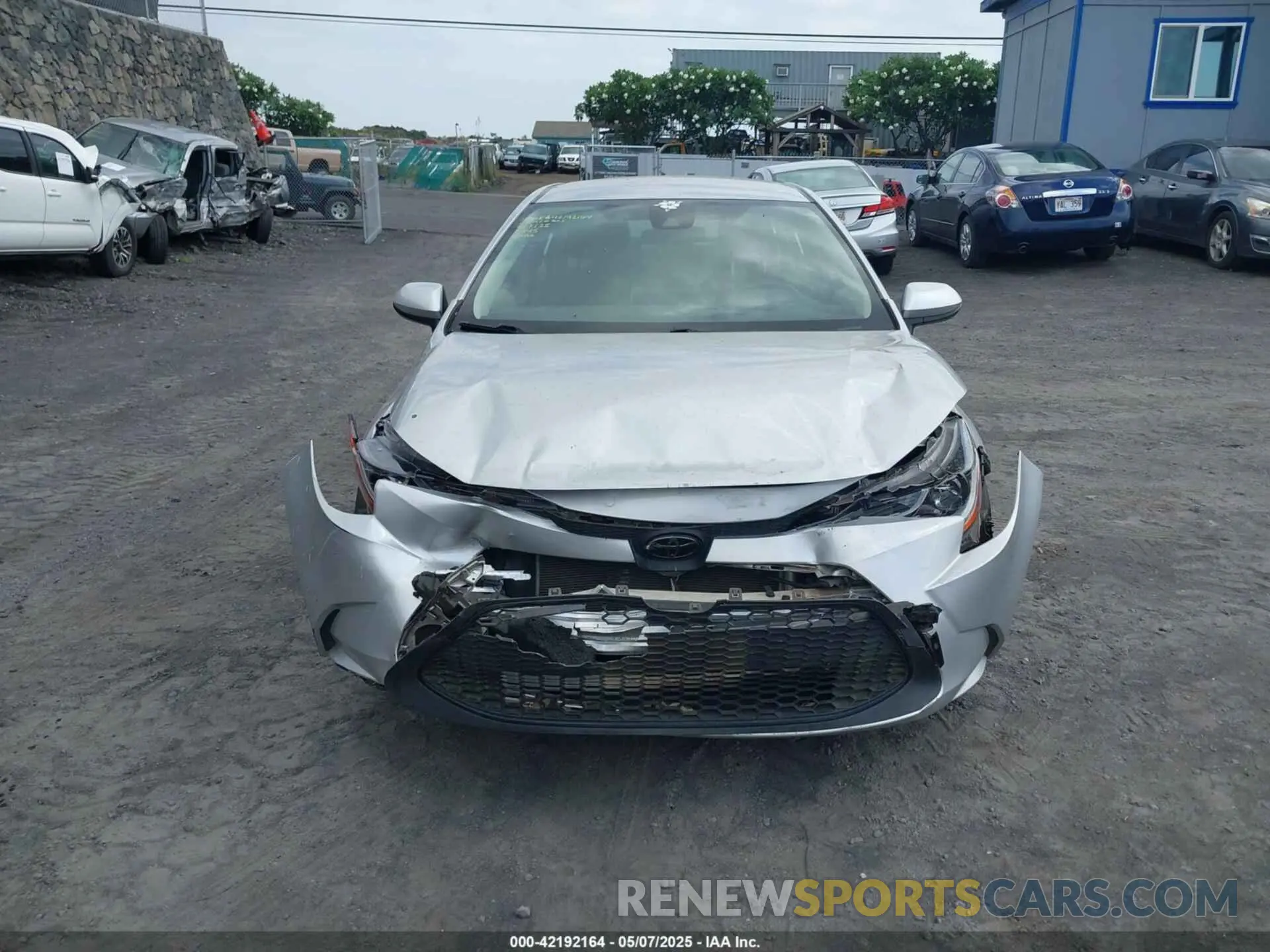 12 fotografías del automóvil dañado JTDEPRAEXLJ104378 TOYOTA COROLLA 2020