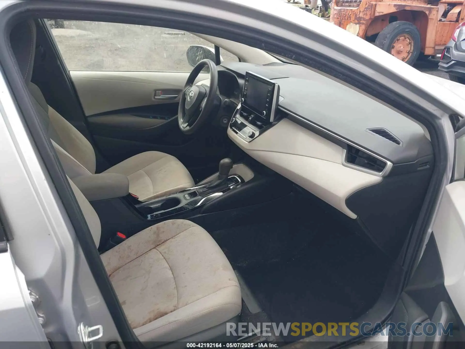 5 fotografías del automóvil dañado JTDEPRAEXLJ104378 TOYOTA COROLLA 2020