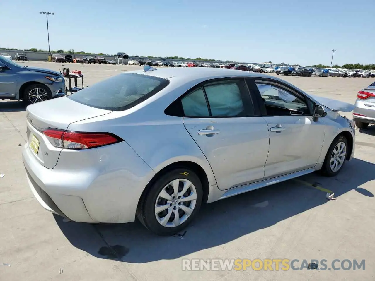 4 fotografías del automóvil dañado JTDEPRAEXLJ117177 TOYOTA COROLLA 2020