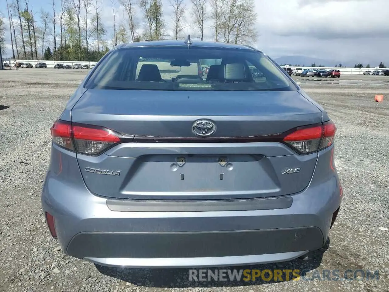 6 fotografías del automóvil dañado JTDFPRAE0LJ103096 TOYOTA COROLLA 2020