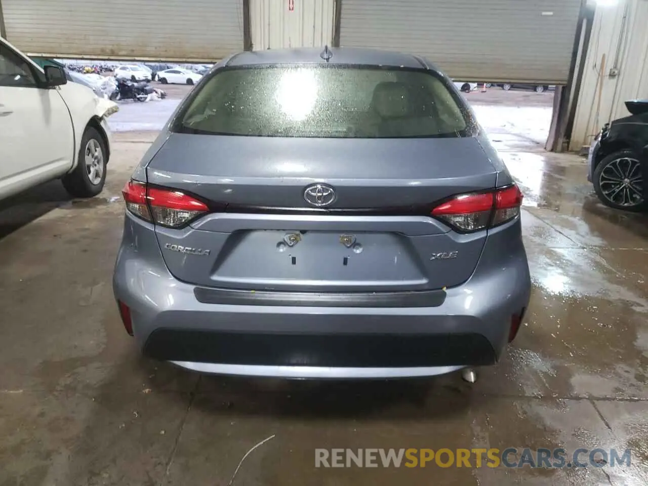 6 fotografías del automóvil dañado JTDFPRAE8LJ077007 TOYOTA COROLLA 2020