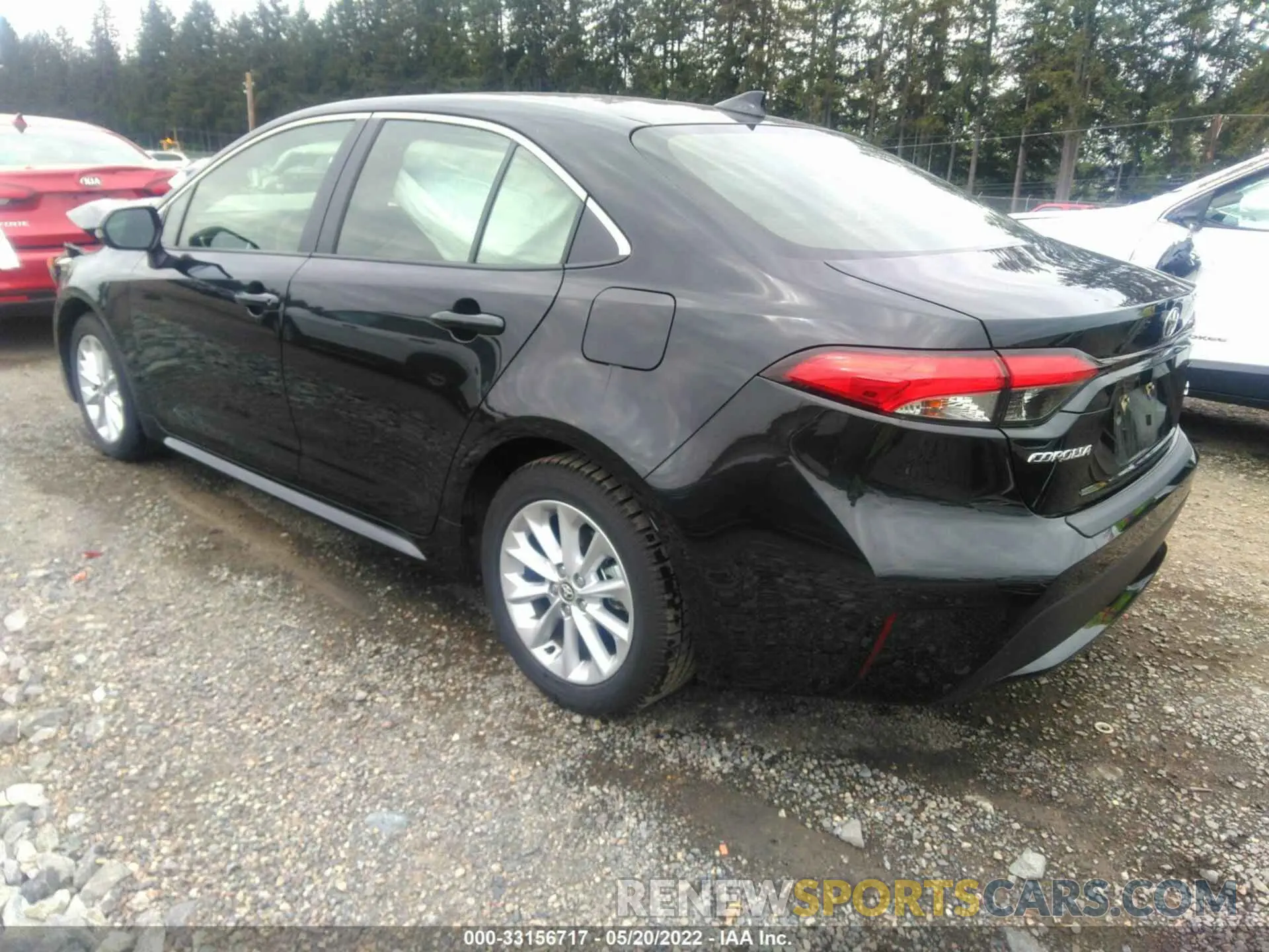 3 fotografías del automóvil dañado JTDFPRAEXLJ029895 TOYOTA COROLLA 2020