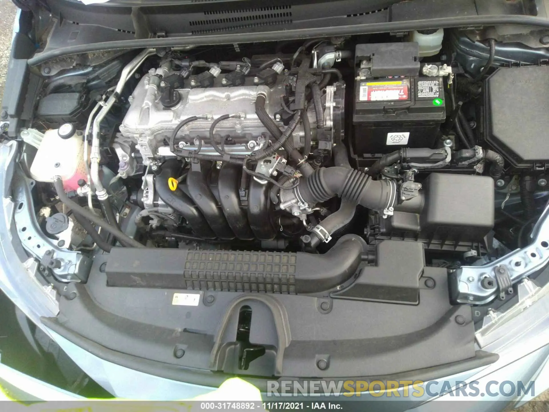 10 fotografías del automóvil dañado JTDHPRAE0LJ005212 TOYOTA COROLLA 2020