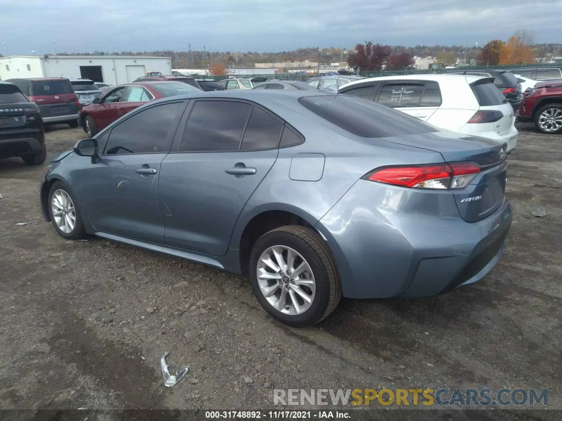 3 fotografías del automóvil dañado JTDHPRAE0LJ005212 TOYOTA COROLLA 2020