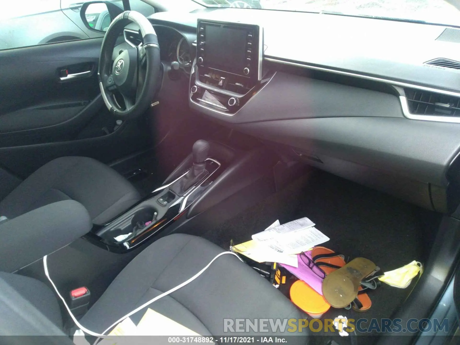 5 fotografías del automóvil dañado JTDHPRAE0LJ005212 TOYOTA COROLLA 2020