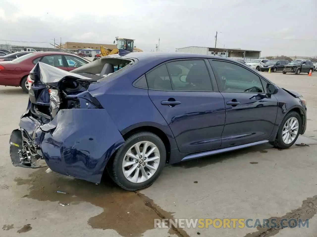 3 fotografías del automóvil dañado JTDHPRAE0LJ016565 TOYOTA COROLLA 2020