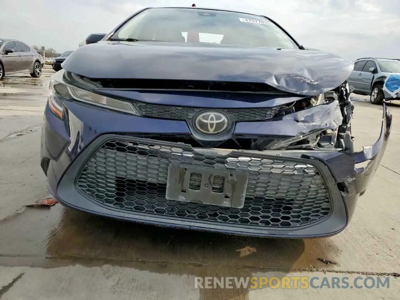 5 fotografías del automóvil dañado JTDHPRAE0LJ016565 TOYOTA COROLLA 2020
