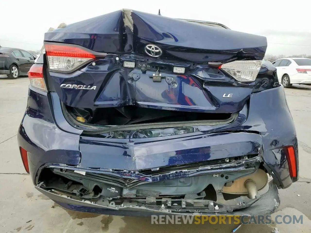 6 fotografías del automóvil dañado JTDHPRAE0LJ016565 TOYOTA COROLLA 2020