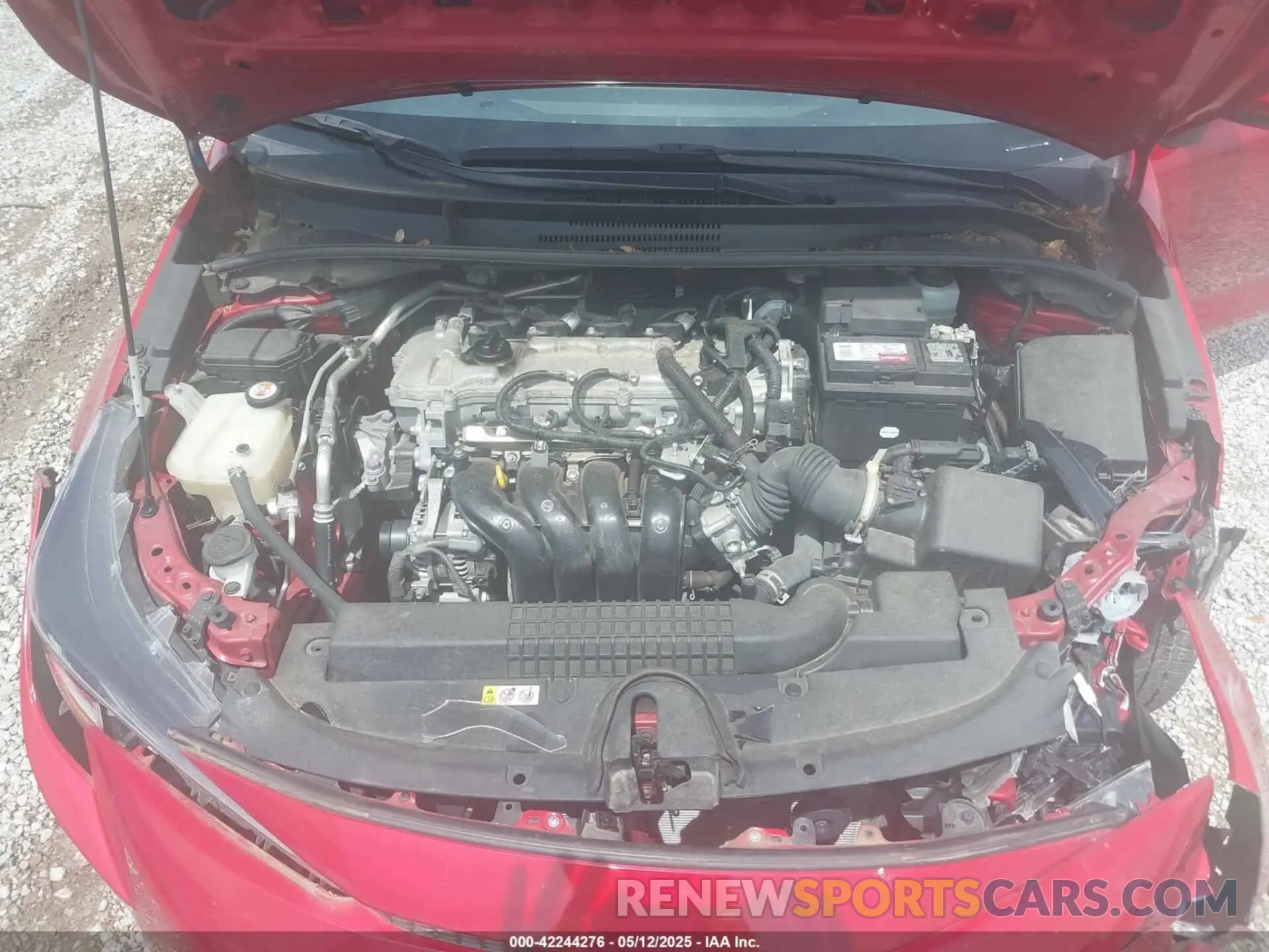 10 fotografías del automóvil dañado JTDHPRAE0LJ033320 TOYOTA COROLLA 2020