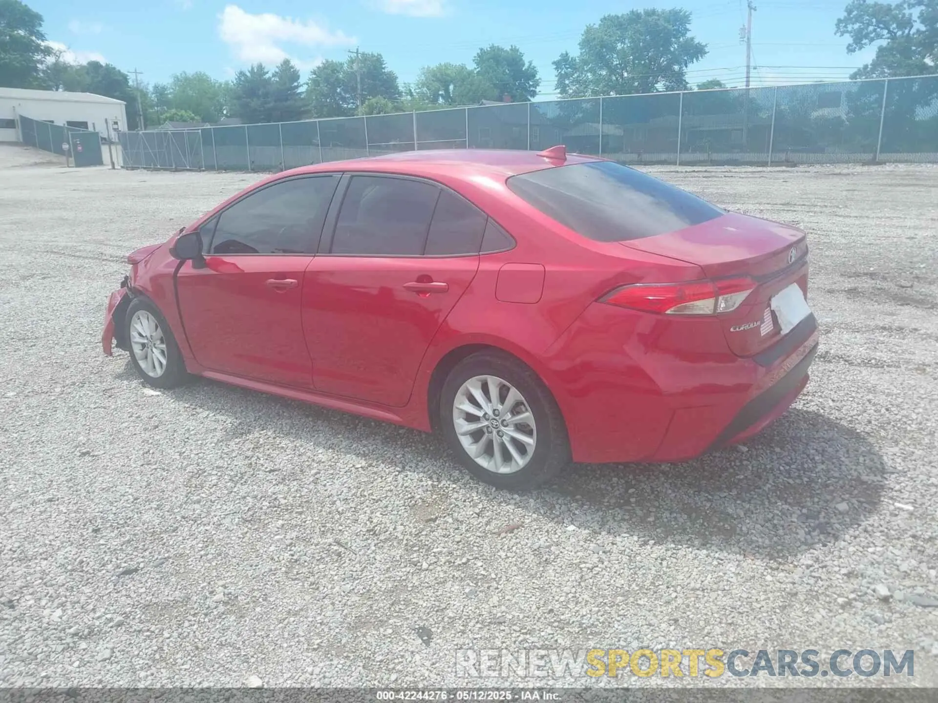 3 fotografías del automóvil dañado JTDHPRAE0LJ033320 TOYOTA COROLLA 2020