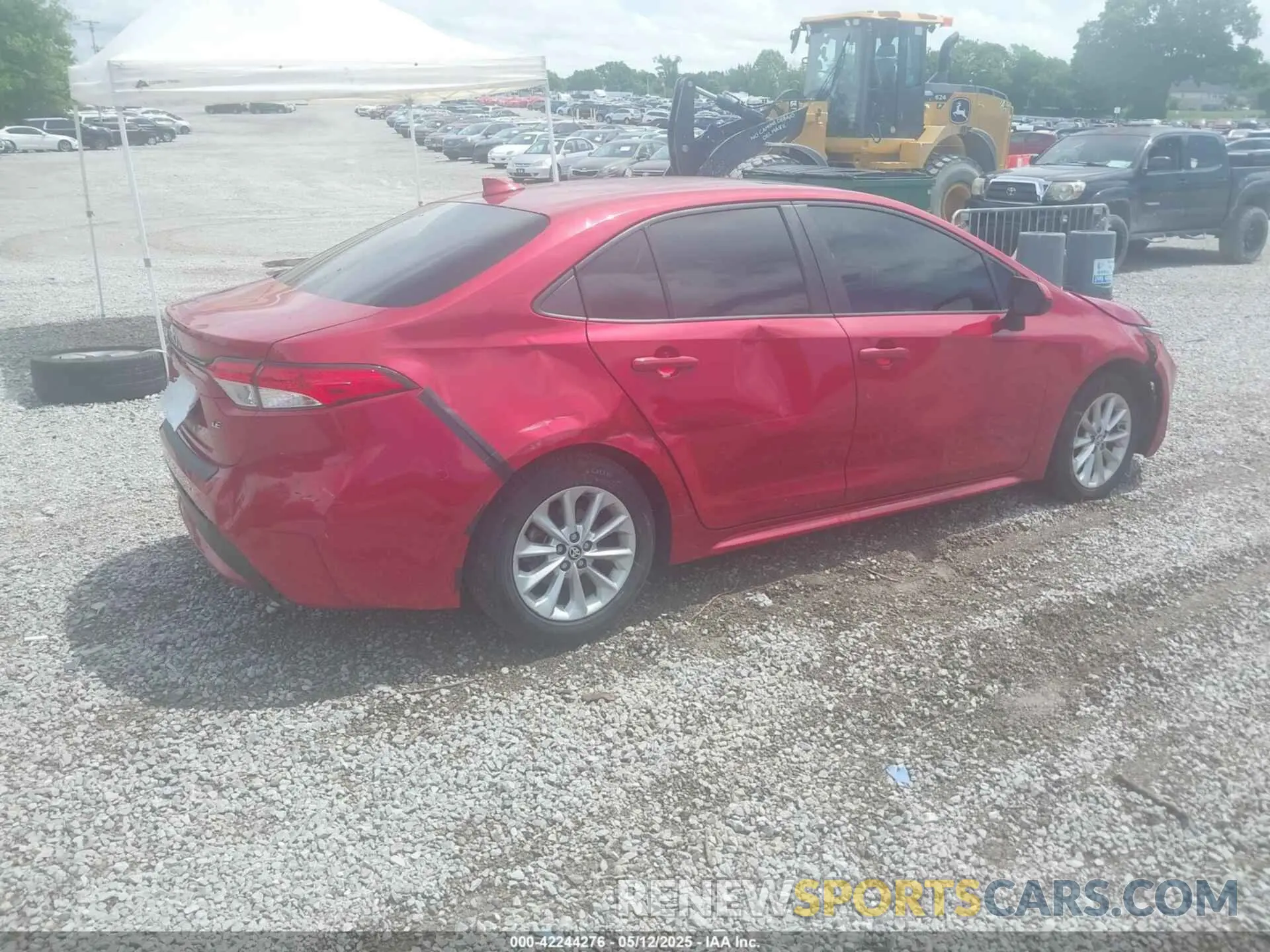 4 fotografías del automóvil dañado JTDHPRAE0LJ033320 TOYOTA COROLLA 2020