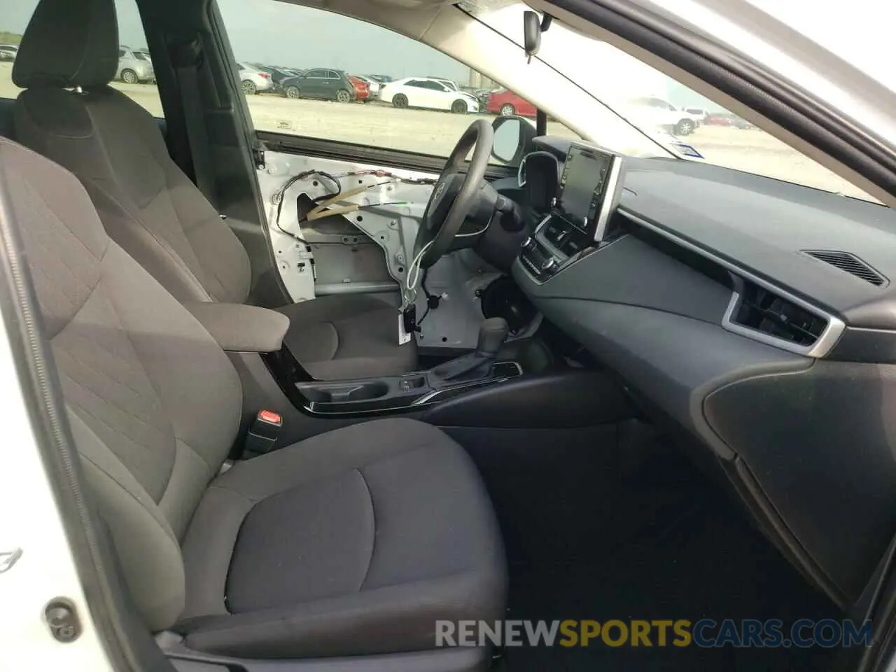 5 fotografías del automóvil dañado JTDHPRAE0LJ049307 TOYOTA COROLLA 2020