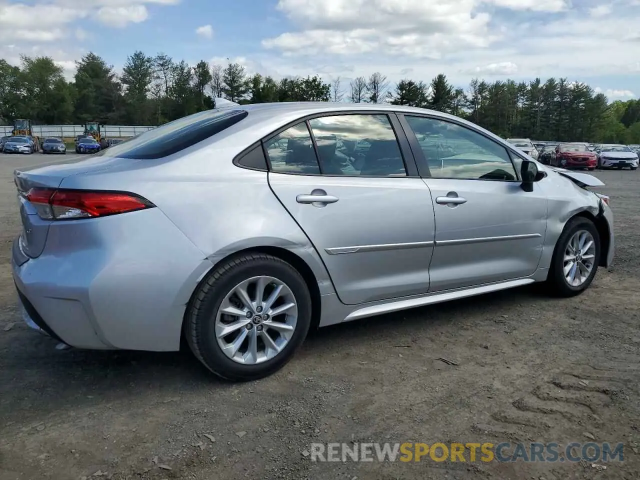 3 fotografías del automóvil dañado JTDHPRAE0LJ060386 TOYOTA COROLLA 2020