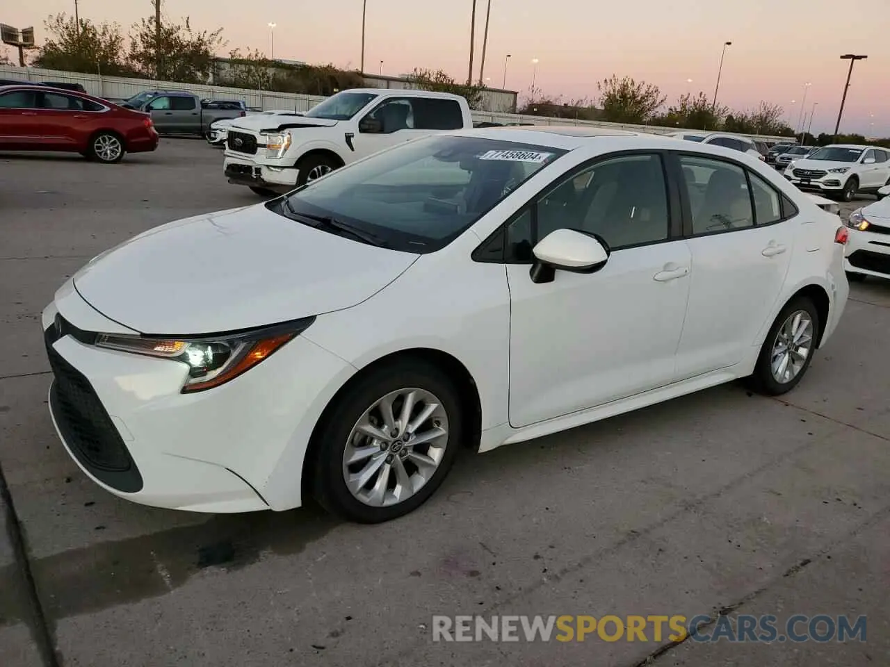 1 fotografías del automóvil dañado JTDHPRAE1LJ001069 TOYOTA COROLLA 2020