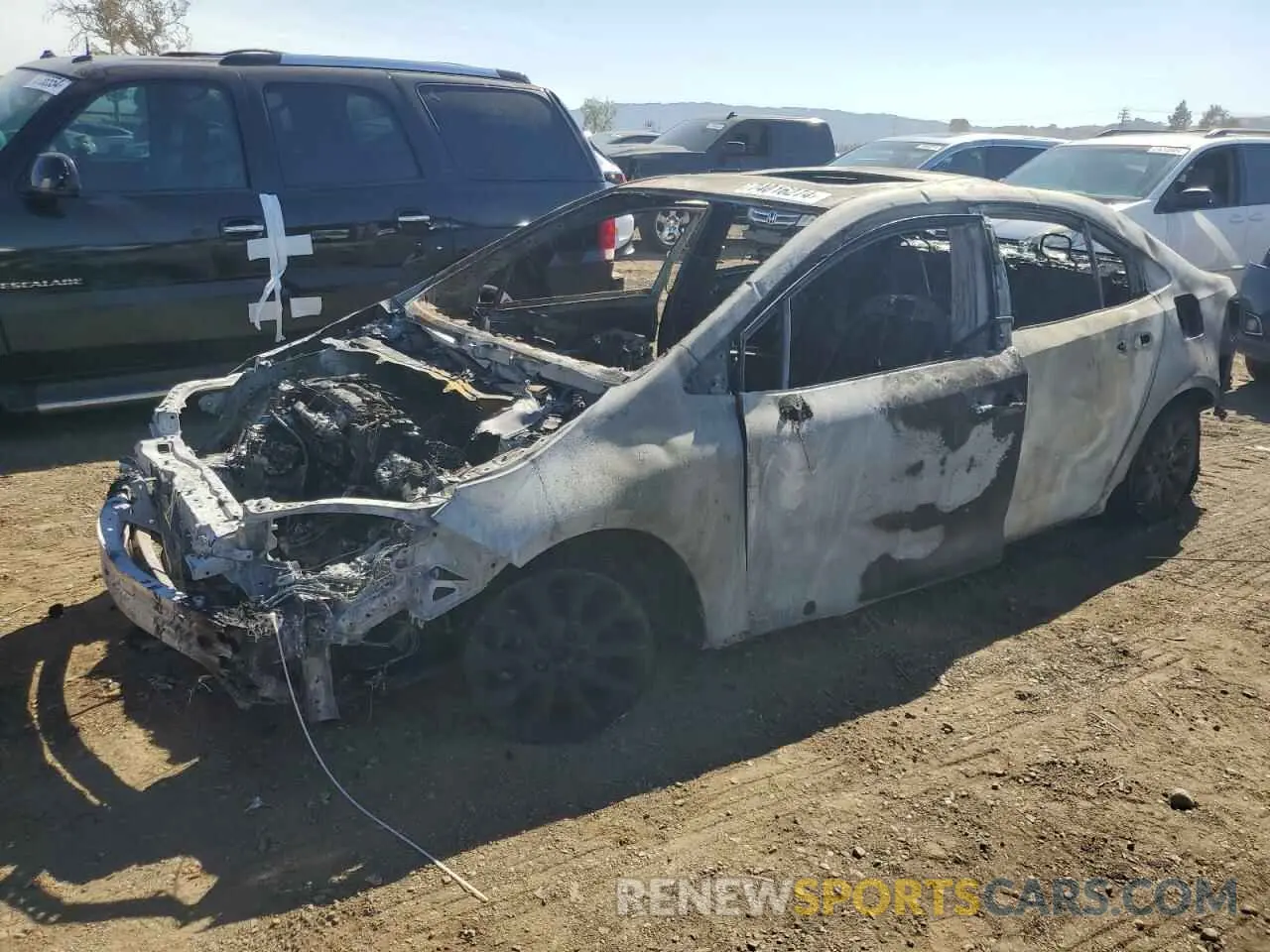 1 fotografías del automóvil dañado JTDHPRAE1LJ012590 TOYOTA COROLLA 2020