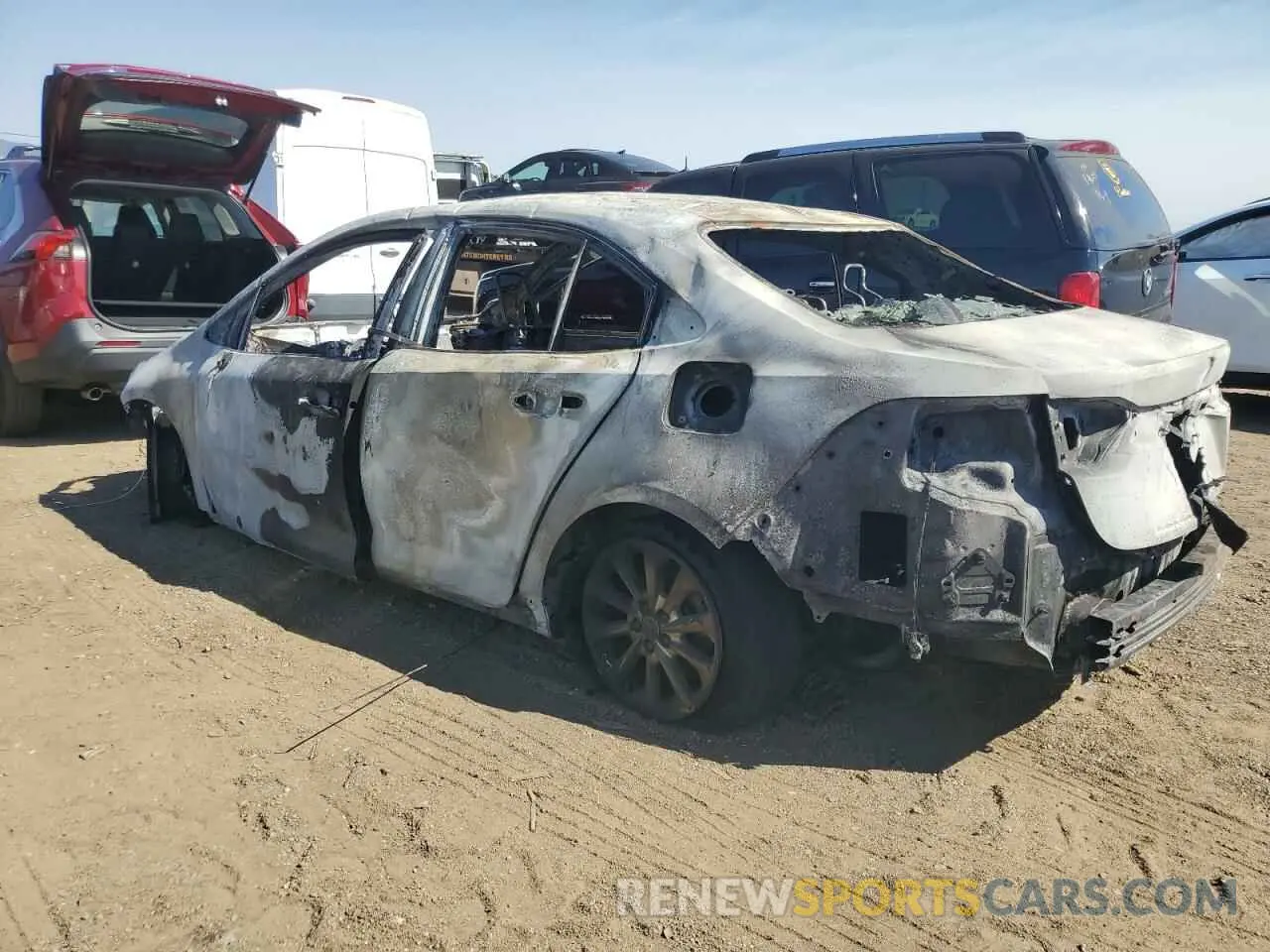 2 fotografías del automóvil dañado JTDHPRAE1LJ012590 TOYOTA COROLLA 2020