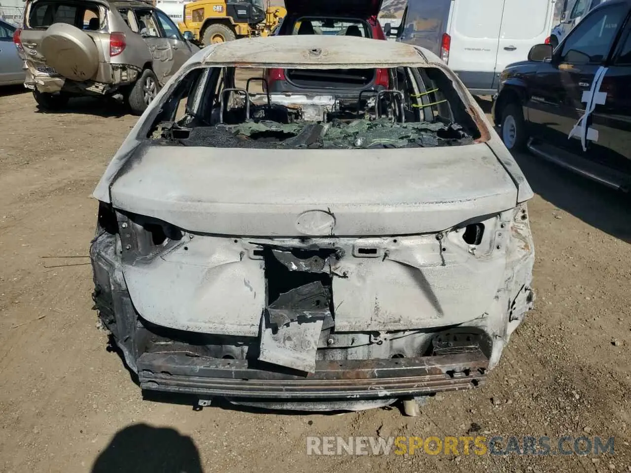 6 fotografías del automóvil dañado JTDHPRAE1LJ012590 TOYOTA COROLLA 2020
