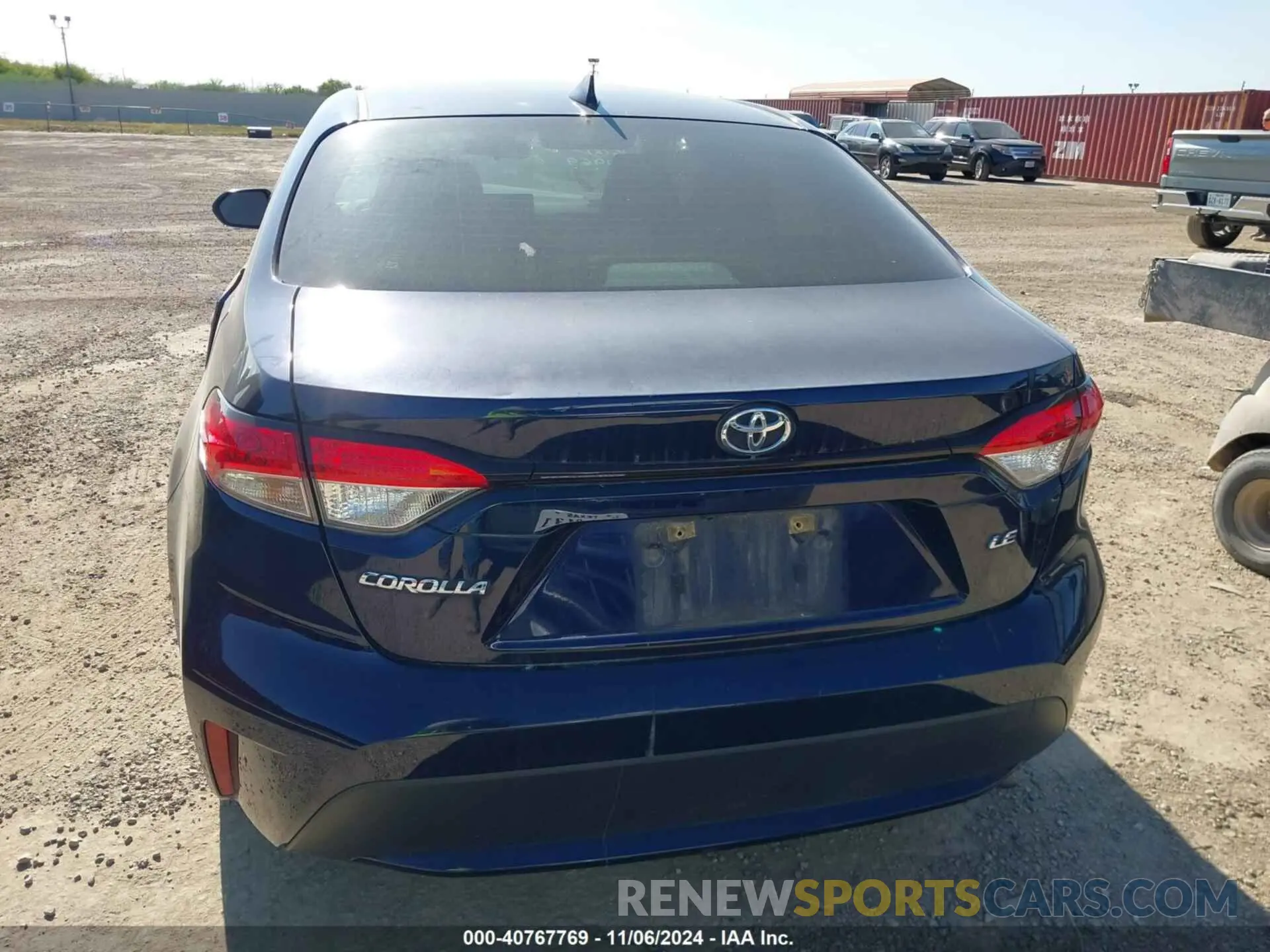 16 fotografías del automóvil dañado JTDHPRAE1LJ051969 TOYOTA COROLLA 2020