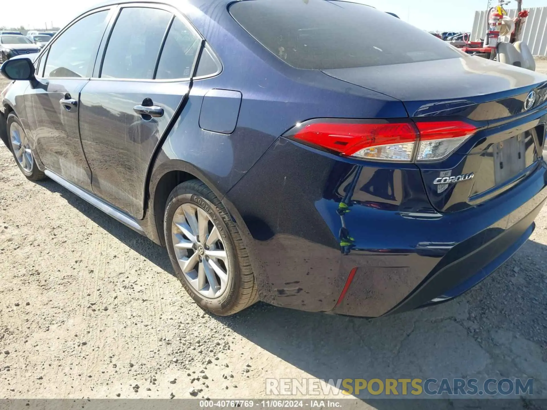 3 fotografías del automóvil dañado JTDHPRAE1LJ051969 TOYOTA COROLLA 2020