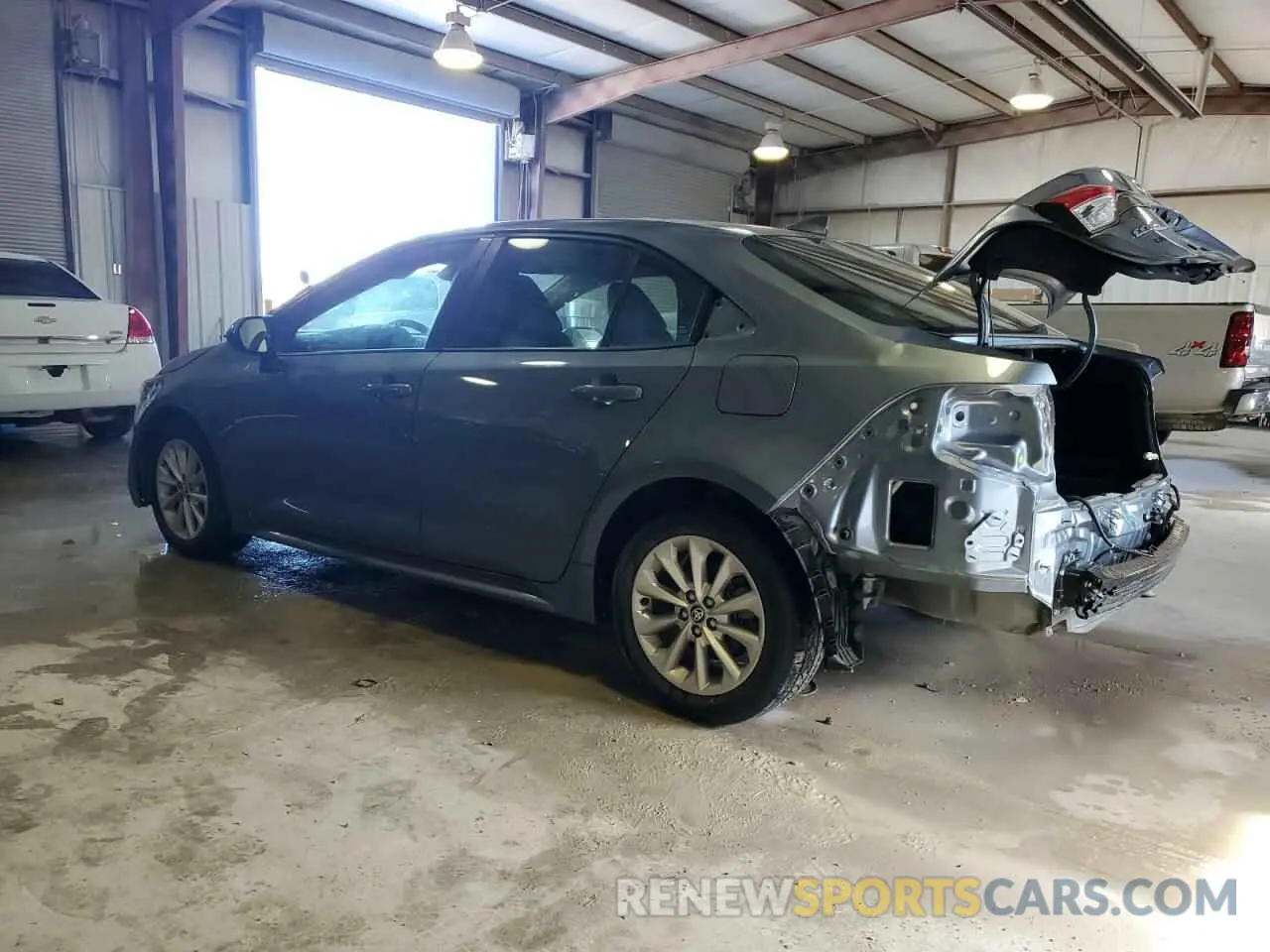 2 fotografías del automóvil dañado JTDHPRAE2LJ011190 TOYOTA COROLLA 2020