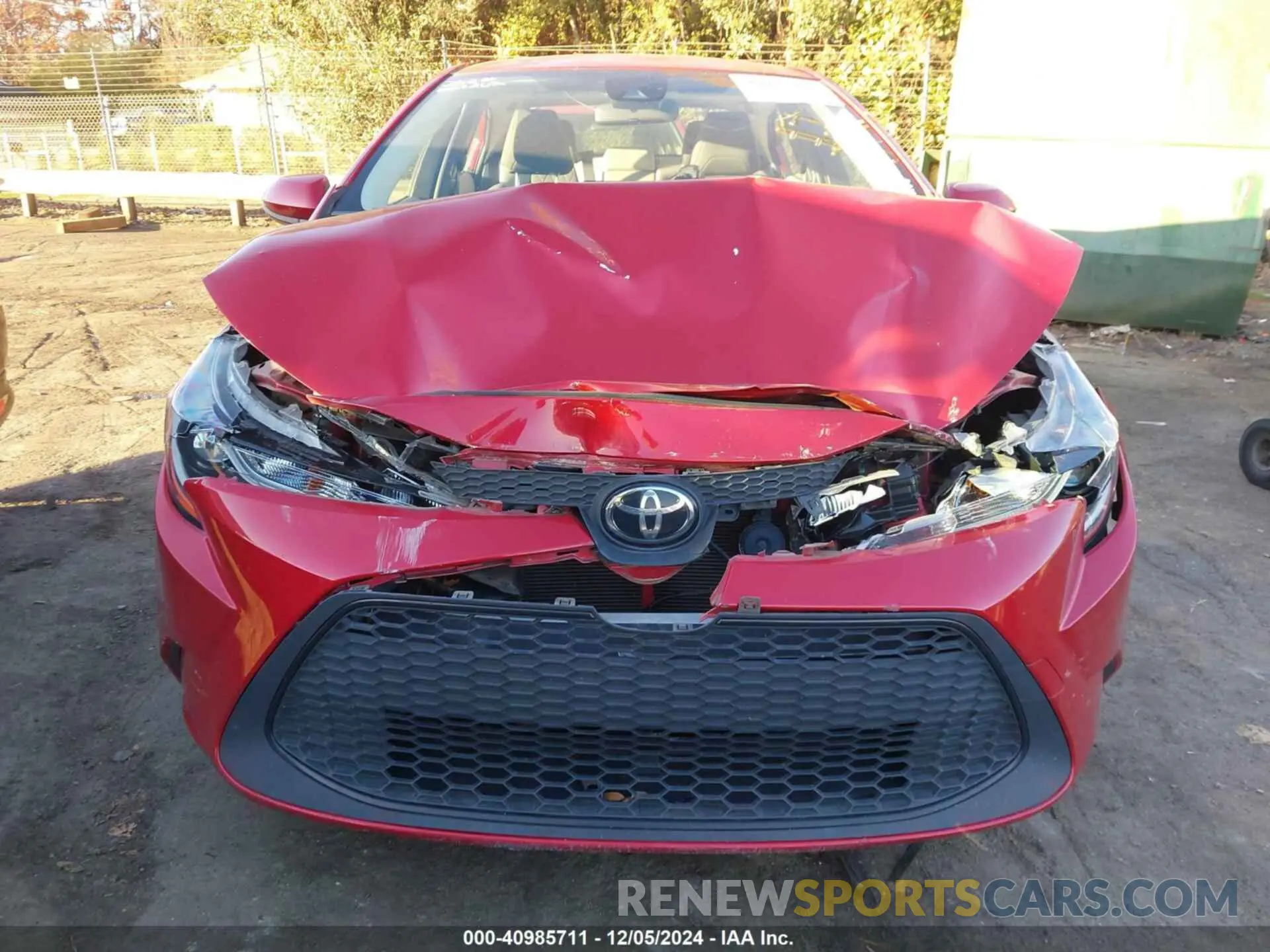 12 fotografías del automóvil dañado JTDHPRAE4LJ006847 TOYOTA COROLLA 2020