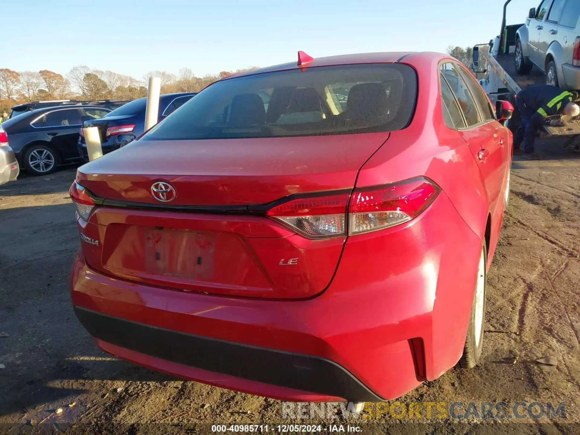 16 fotografías del automóvil dañado JTDHPRAE4LJ006847 TOYOTA COROLLA 2020