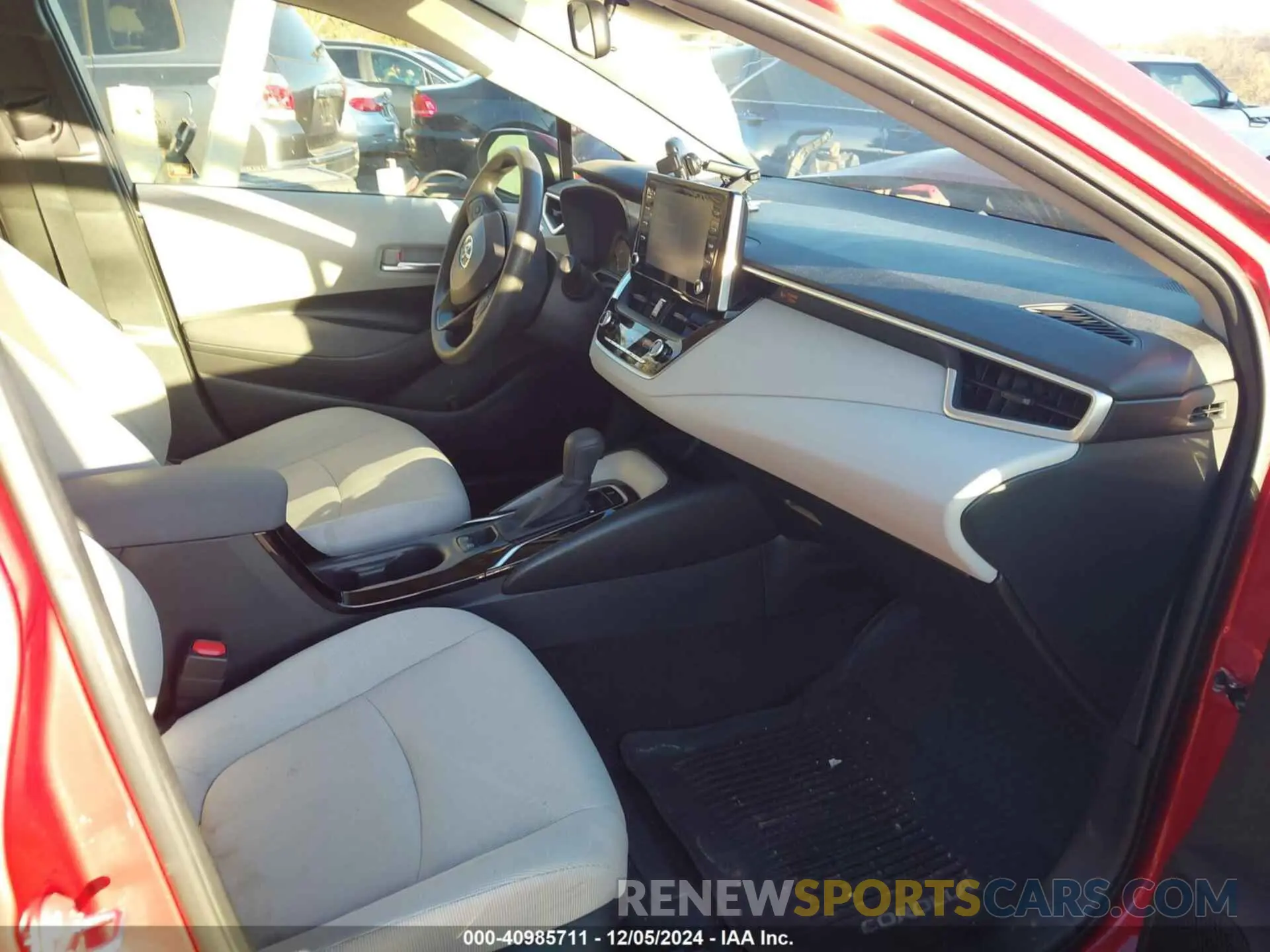 5 fotografías del automóvil dañado JTDHPRAE4LJ006847 TOYOTA COROLLA 2020