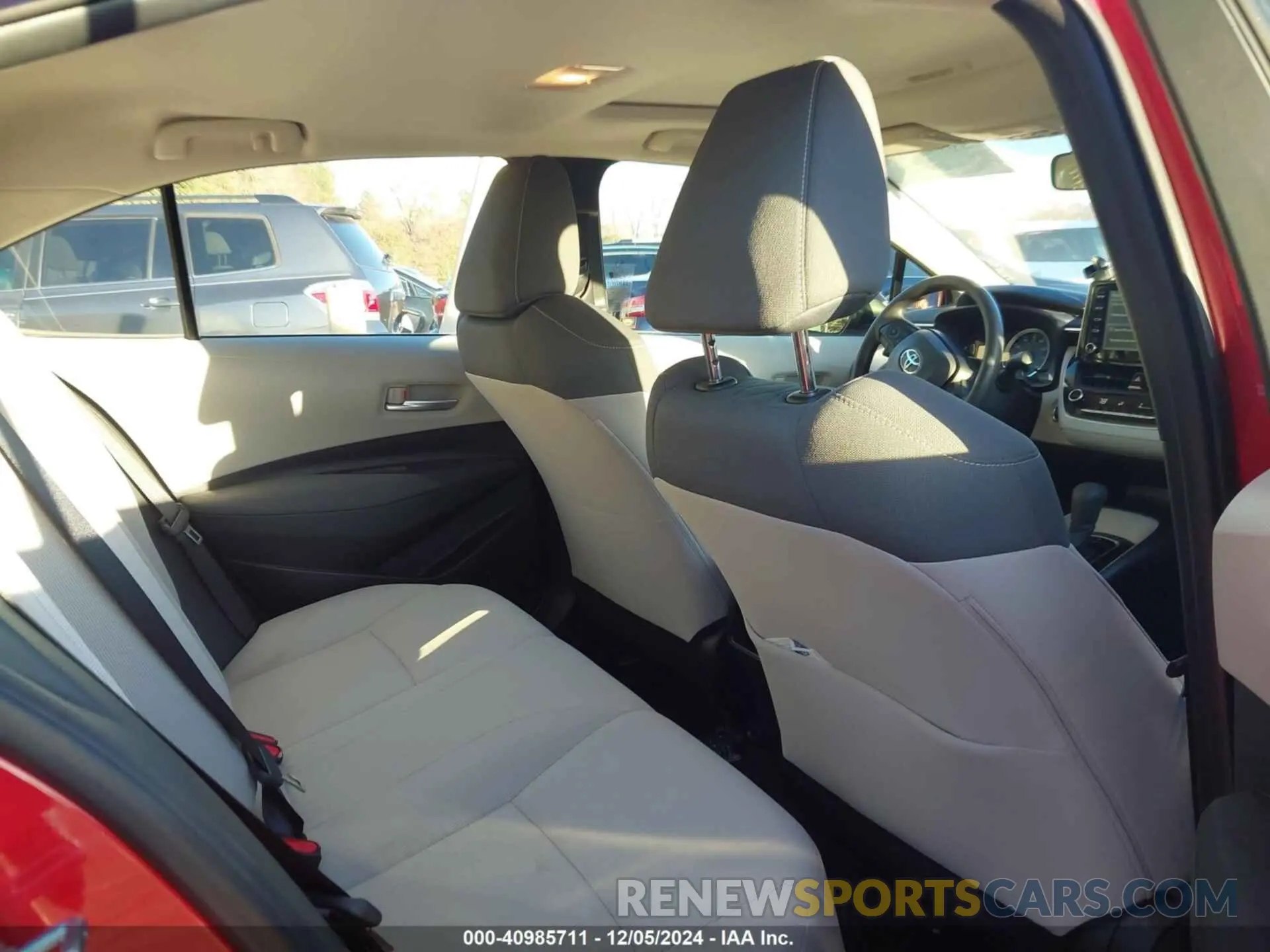 8 fotografías del automóvil dañado JTDHPRAE4LJ006847 TOYOTA COROLLA 2020