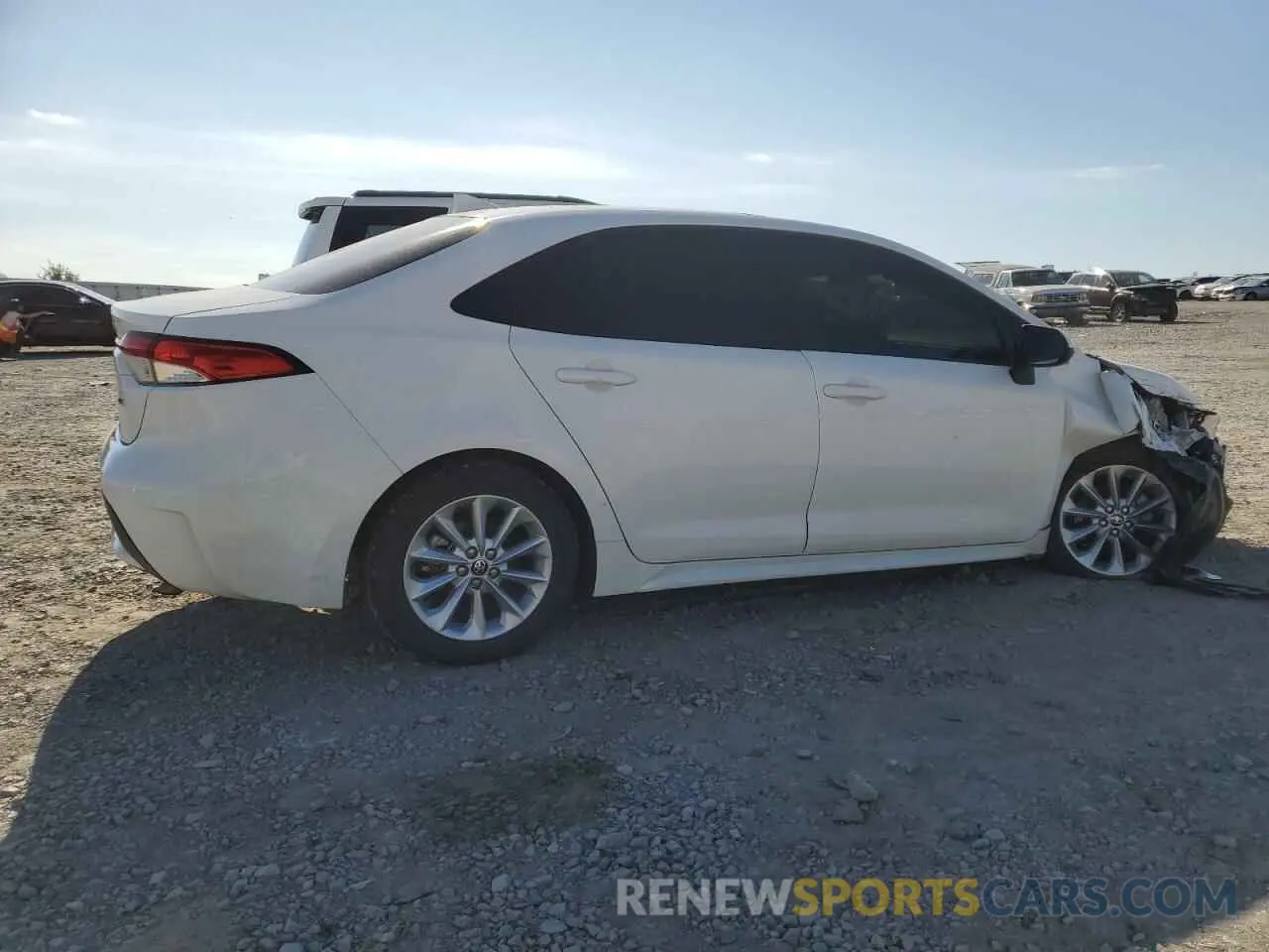 3 fotografías del automóvil dañado JTDHPRAE4LJ070208 TOYOTA COROLLA 2020